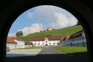 inside Einsiedeln Monastery
