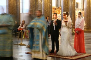 wedding at Kazan Cathedral