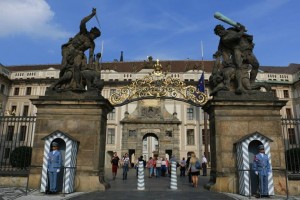 Guards at Czech Castle