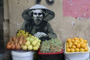 Vietnamese style graffiti