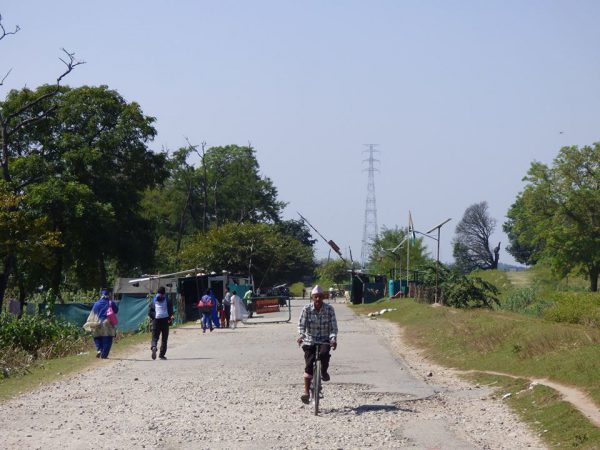 the no man's land between India and Nepal