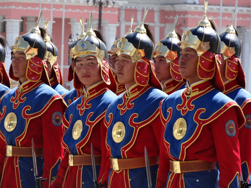parade at Sükhbaatar Square